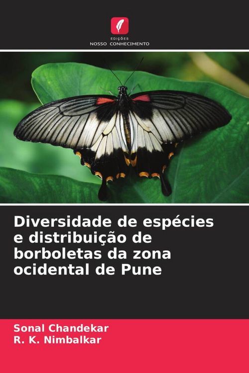Produktbild: Diversidade de esp&eacute;cies e distribui&ccedil;&atilde;o de borboletas da zona ocidental de Pune