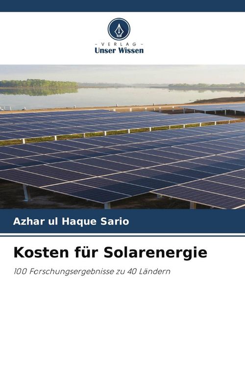Produktbild: Kosten f&uuml;r Solarenergie