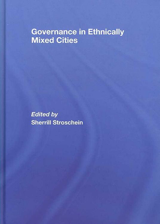 Produktbild: Governance in Ethnically Mixed Cities