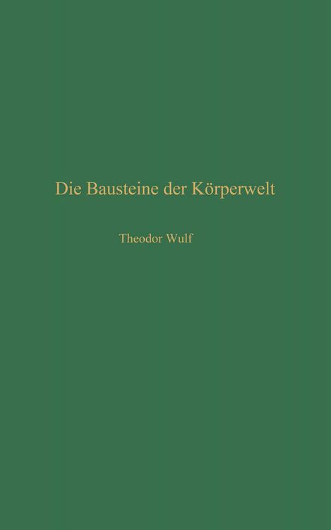 Produktbild: Die Bausteine der K&ouml;rperwelt