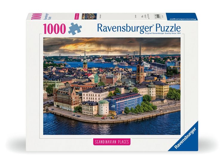 Produktbild: Erwachsenenpuzzle 1000 Teile - Stockholm, Schweden
