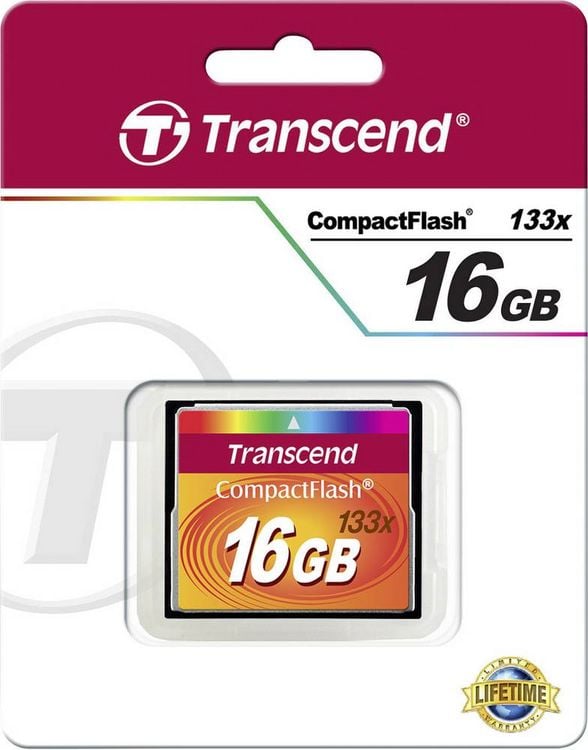 Produktbild: Transcend Standard 133x CF-Karte 16 GB