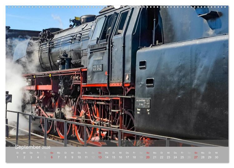 Produktbild: F&uuml;r Liebhaber des Dampfes (Wandkalender 2026 DIN A2 quer), CALVENDO Monatskalender