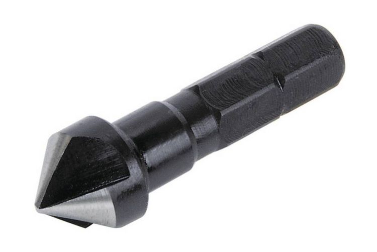 Produktbild: Wolfcraft 2580000 Kegelsenker 12mm HSS 1/4\" (6.3 mm) 1St.