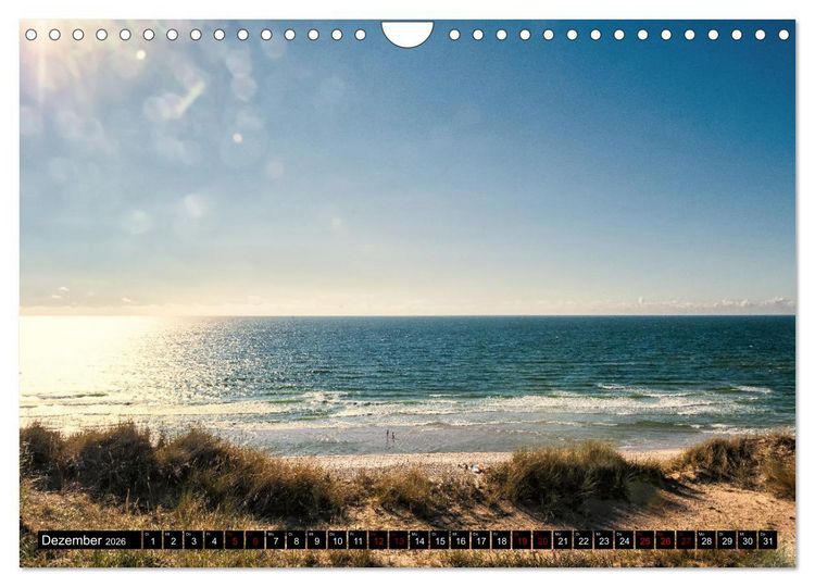 Produktbild: Sylt - Das nordfriesische Ereignis (Wandkalender 2026 DIN A4 quer), CALVENDO Monatskalender