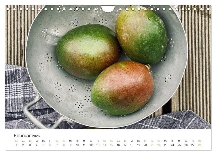 Produktbild: K&uuml;chenkalender - lecker durch dieses Jahr (Wandkalender 2026 DIN A4 quer), CALVENDO Monatskalender