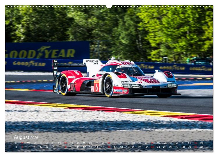 Produktbild: Motorsportkunst aus Weissach (hochwertiger Premium Wandkalender 2026 DIN A2 quer), Kunstdruck in Hochglanz