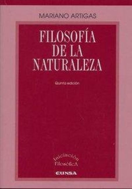 Produktbild: Filosof&iacute;a de la naturaleza
