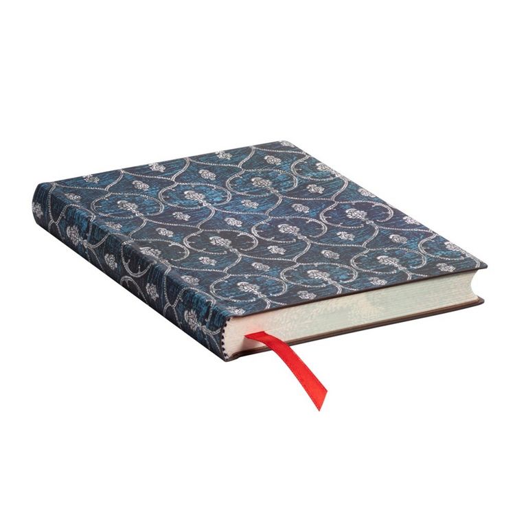 Produktbild: Softcover Notizbuch Samtblau, Mini, Liniert