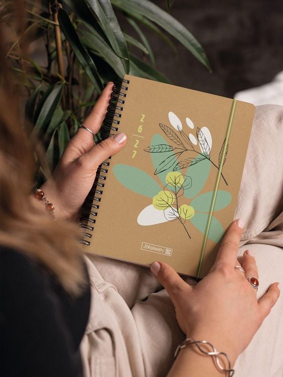 Produktbild: Sch&uuml;lerkalender 2026/2027 "Sprout" | A6, Papier