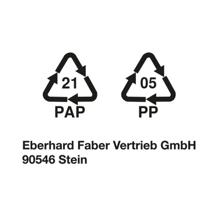 Produktbild: EBERHARD FABER Schlamperbox Shiny eckig gl&auml;nzend lila