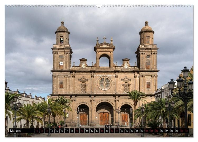 Produktbild: Gran Canaria (Wandkalender 2026 DIN A2 quer), CALVENDO Monatskalender