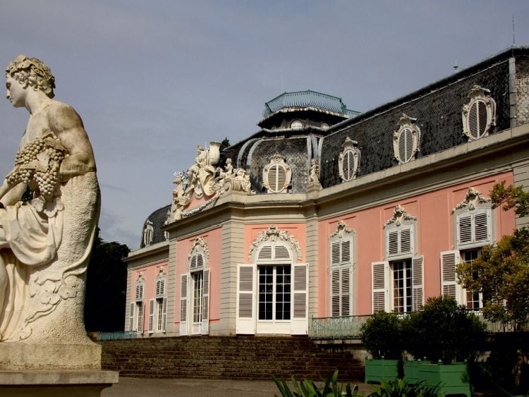 Produktbild: Kurf&uuml;rstliches Schloss Benrath, R&uuml;ckseite (Puzzle)