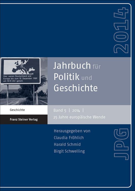 Produktbild: Jahrbuch f&uuml;r Politik und Geschichte 5 (2014)
