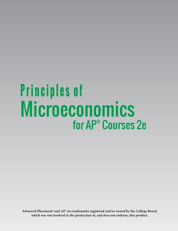 Produktbild: Principles of Microeconomics for AP&reg; Courses 2e