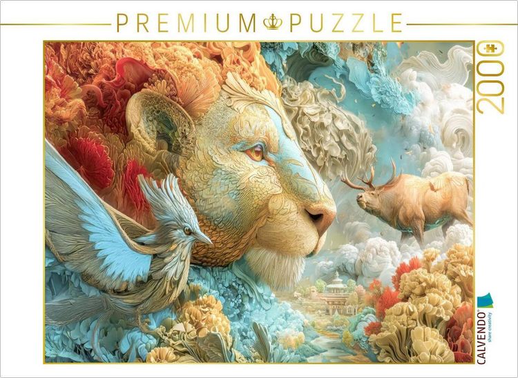 Produktbild: CALVENDO Puzzle Seltsame Tiere | 2000 Teile Lege-Gr&ouml;&szlig;e 90x67cm Foto-Puzzle f&uuml;r gl&uuml;ckliche Stunden