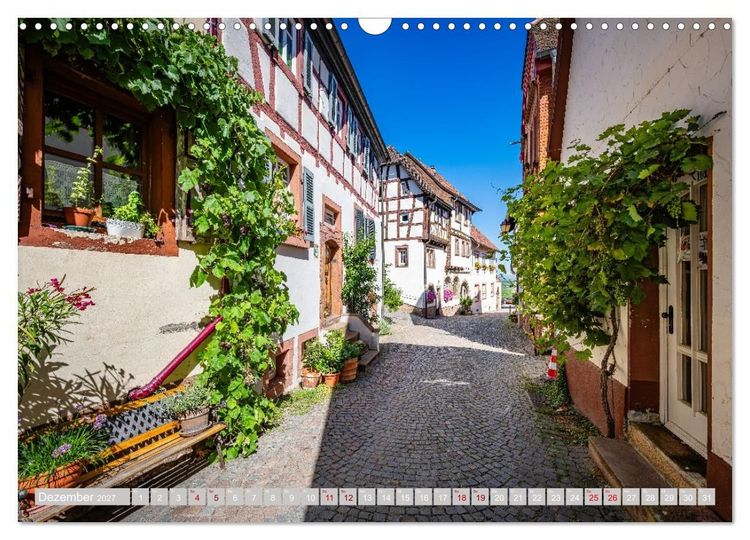 Produktbild: Neuleiningen - Burg- und Weindorf (Wandkalender 2027 DIN A3 quer), CALVENDO Monatskalender