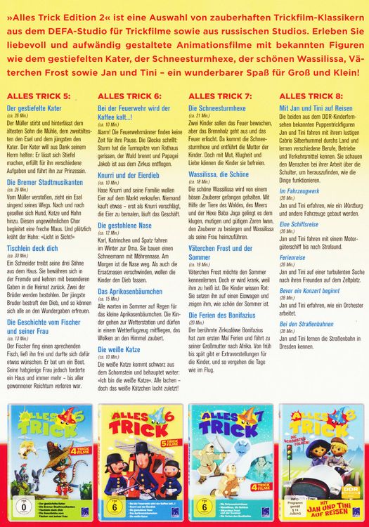 Produktbild: Alles Trick - Edition 2 [4 DVDs]