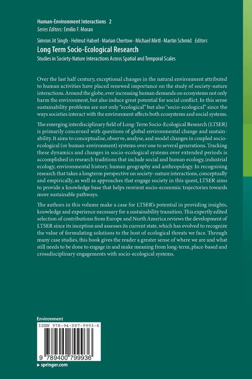 Produktbild: Long Term Socio-Ecological Research