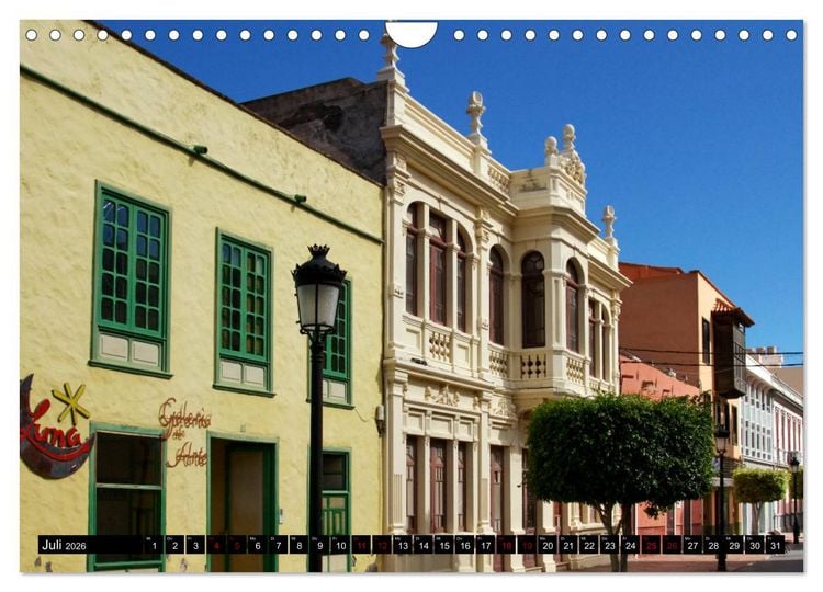 Produktbild: La Gomera - Ansichten und Aussichten (Wandkalender 2026 DIN A4 quer), CALVENDO Monatskalender