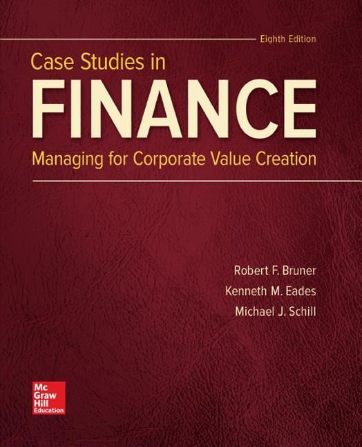 Produktbild: Loose Leaf for Case Studies in Finance