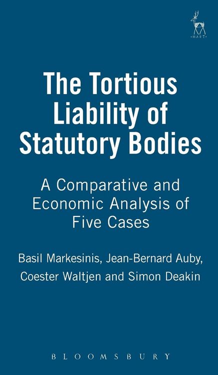 Produktbild: Tortious Liability of Statutory Bodies