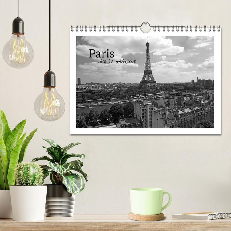 Produktbild: Paris vive la m&eacute;tropole (Wandkalender 2027 DIN A4 quer), CALVENDO Monatskalender