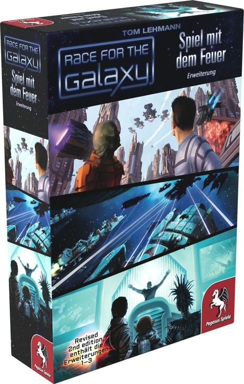 Produktbild: Pegasus - Race for the Galaxy, Erweiterung 1-3 Bundle