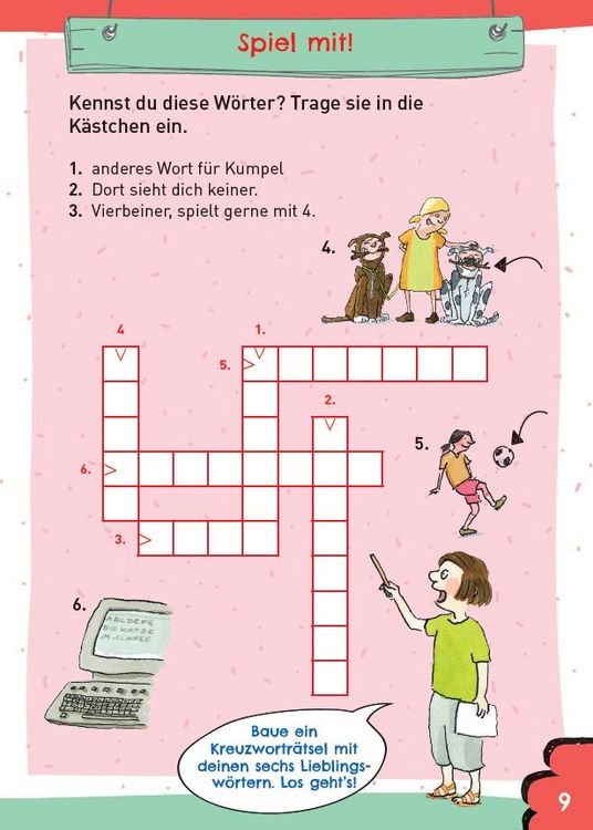 Produktbild: Die superdicken Kreuzwortr&auml;tselknacker &ndash; ab 7 Jahren (Band 1)