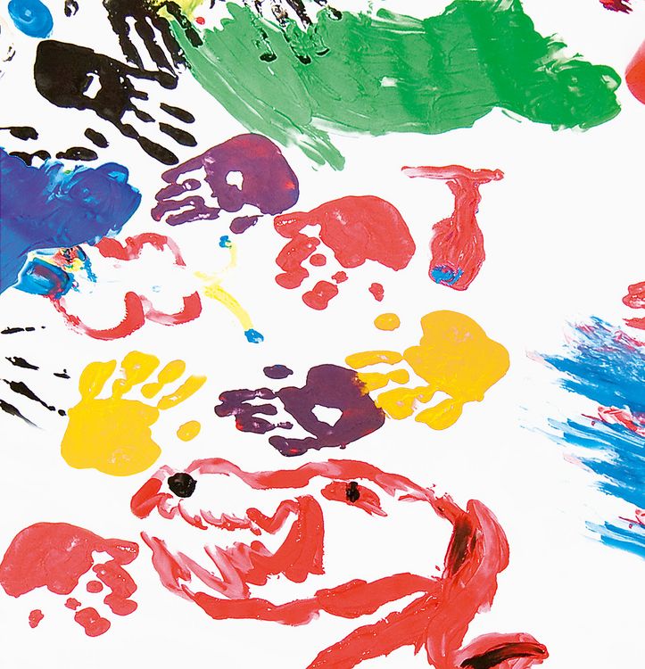 Produktbild: STAEDTLER Fingermalfarbe Noris junior 881, 4 x 75 ml Tuben
