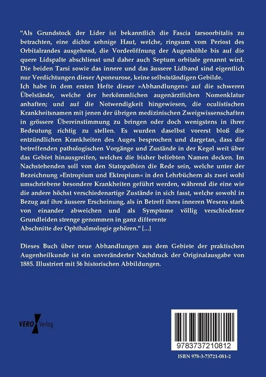 Produktbild: Neue Abhandlungen aus dem Gebiete der praktischen Augenheilkunde
