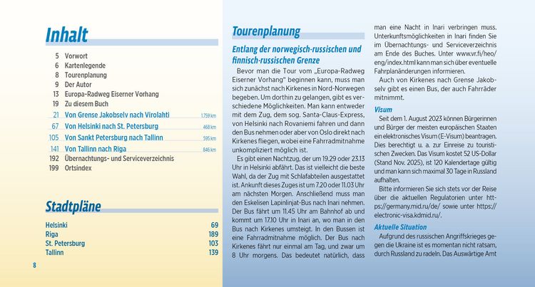 Produktbild: Europa-Radweg Eiserner Vorhang / Europa-Radweg Eiserner Vorhang 1 Finnland / Ostseek&uuml;ste Baltikum