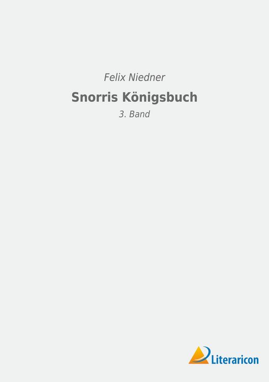 Produktbild: Snorris K&ouml;nigsbuch