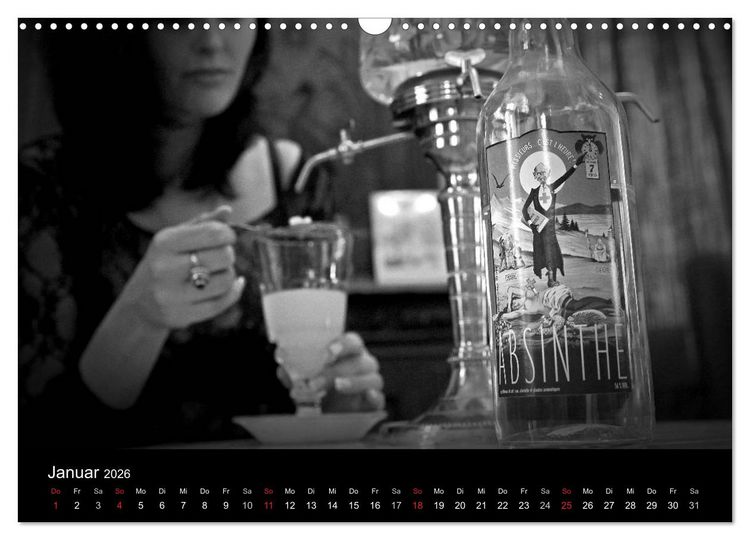 Produktbild: Absinthe (Wandkalender 2026 DIN A3 quer), CALVENDO Monatskalender