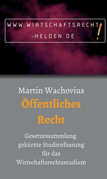 Produktbild: &Ouml;ffentliches Recht