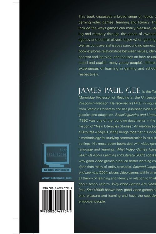 Produktbild: Good Video Games and Good Learning