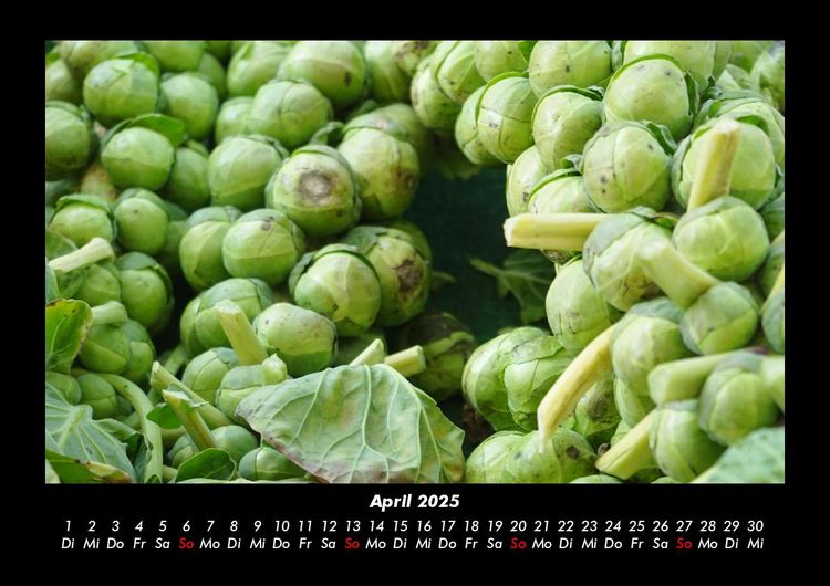 Produktbild: Gem&uuml;sekalender 2025 Fotokalender DIN A3