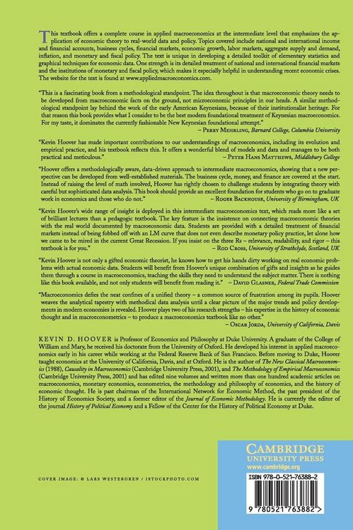 Produktbild: Applied Intermediate Macroeconomics