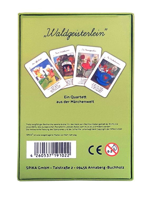 Produktbild: Quartett Waldgeisterlein