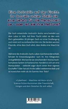 Produktbild: Cyberheart - Maschine mit Herz: Ein Sci-Fi Abenteuer ab 14 Jahren
