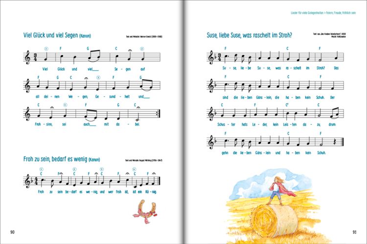 Produktbild: Die 100 sch&ouml;nsten Kinderlieder - Mit einfachen Noten und Akkorden f&uuml;r Gitarre und Klavier
