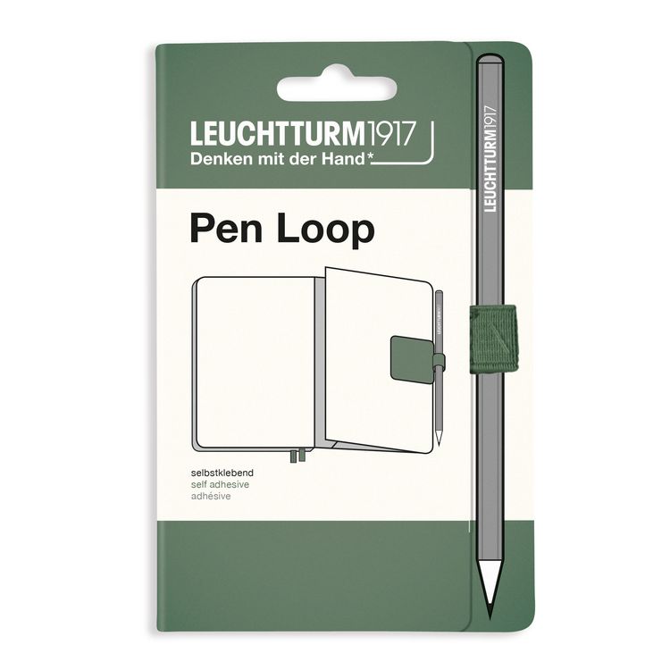 Produktbild: LEUCHTTURM1917 Pen Loop (Stiftschlaufe), Olive