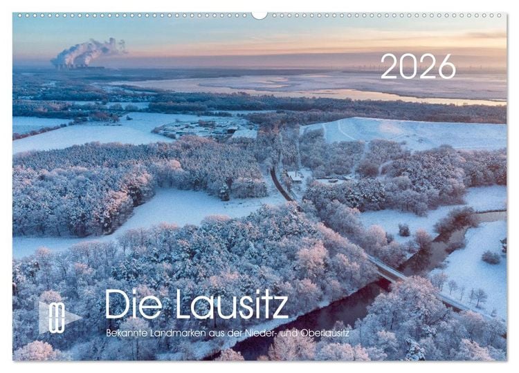 Produktbild: Die Lausitz - Region im Wandel (Wandkalender 2026 DIN A2 quer), CALVENDO Monatskalender