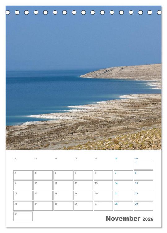 Produktbild: Jordanien ein Schatz im Orient (Tischkalender 2026 DIN A5 hoch), CALVENDO Monatskalender