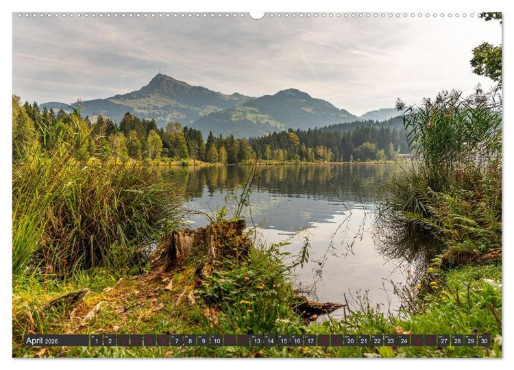 Produktbild: Seen in &Ouml;sterreich (hochwertiger Premium Wandkalender 2026 DIN A2 quer), Kunstdruck in Hochglanz