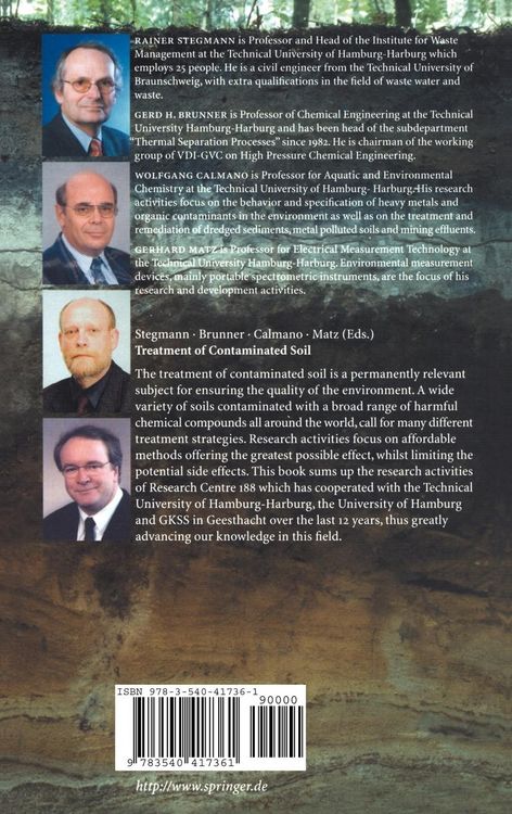 Produktbild: Treatment of Contaminated Soil