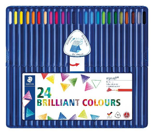 Produktbild: STAEDTLER Farbstift ergosoft 24er Box