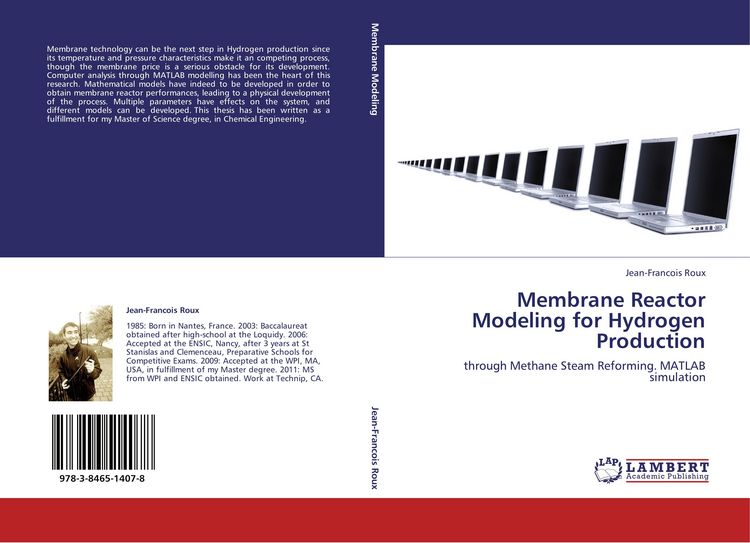 Produktbild: Membrane Reactor Modeling for Hydrogen Production