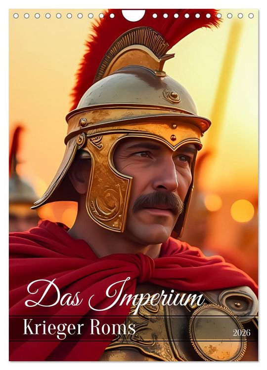 Produktbild: Das Imperium - Krieger Roms (Wandkalender 2026 DIN A4 hoch), CALVENDO Monatskalender