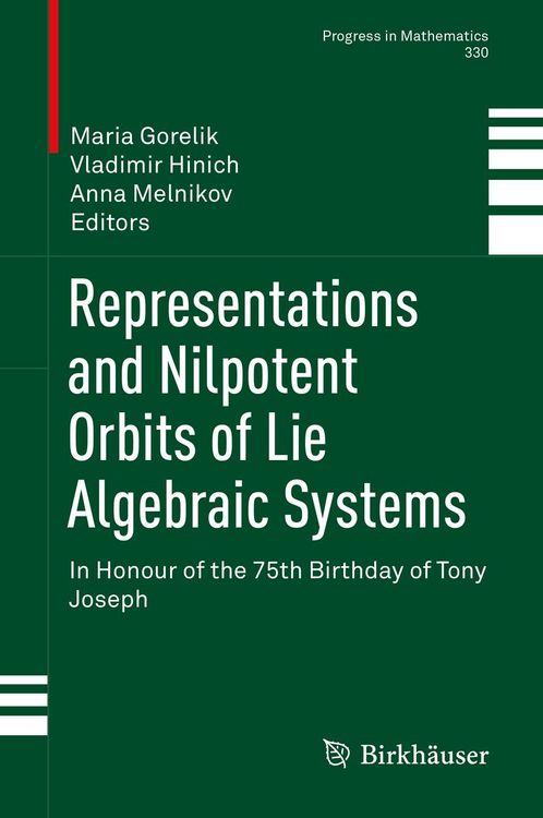 Produktbild: Representations and Nilpotent Orbits of Lie Algebraic Systems